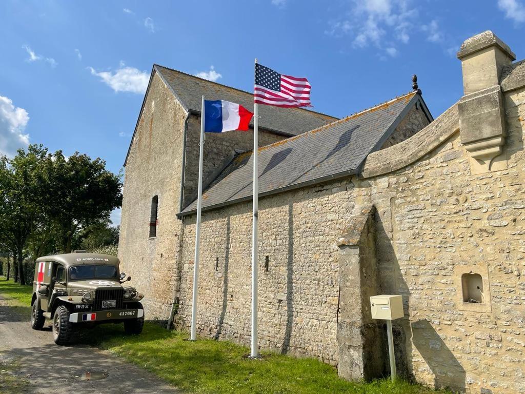 Le Clos Du Bas Courtil Guesthouse B&B Omaha Beach Osmanville Buitenkant foto